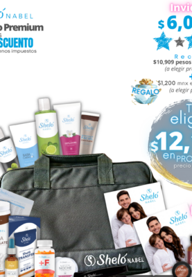 Kit Premium Sheló NABEL: Inicia tu Negocio y Duplica tu Inversión