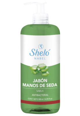 Jabón Antibacterial Manos de Seda Sábila